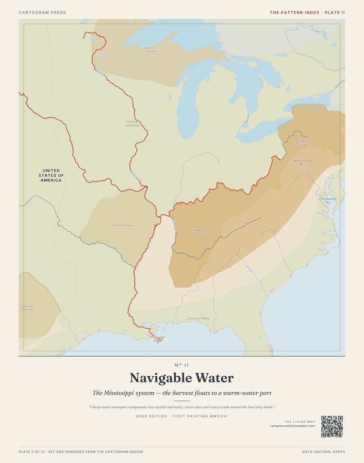 Plate II — Navigable Water