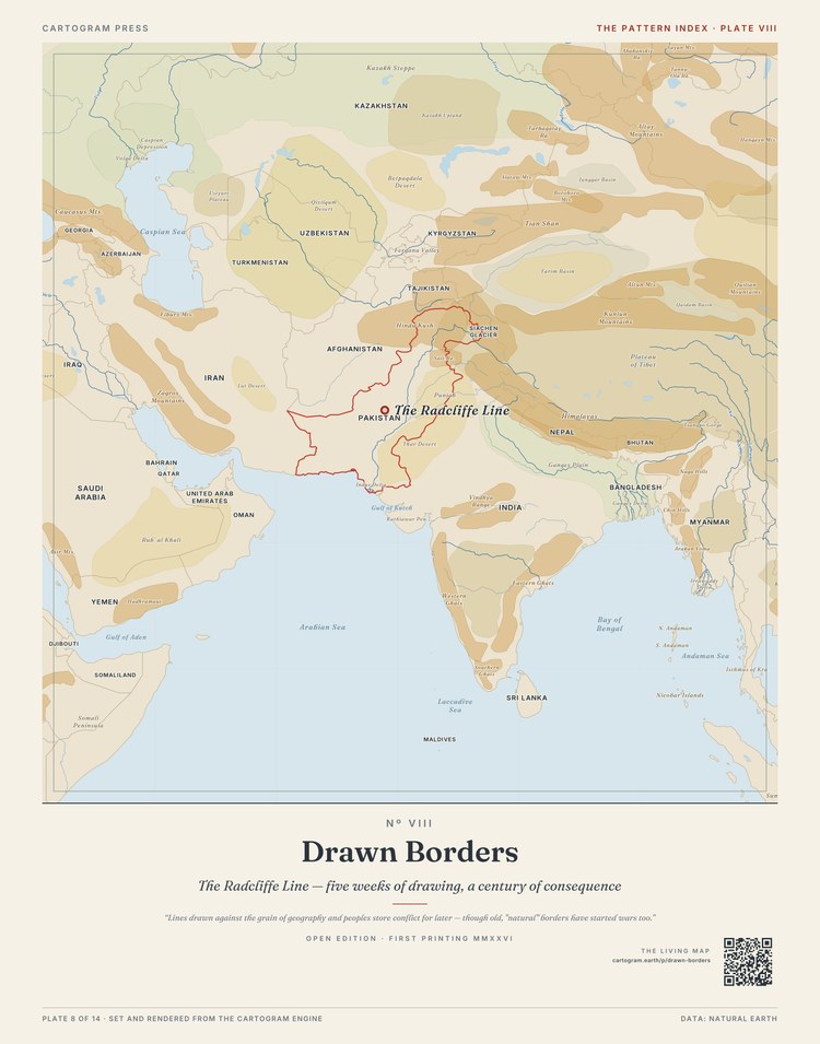 Plate VIII — Drawn Borders