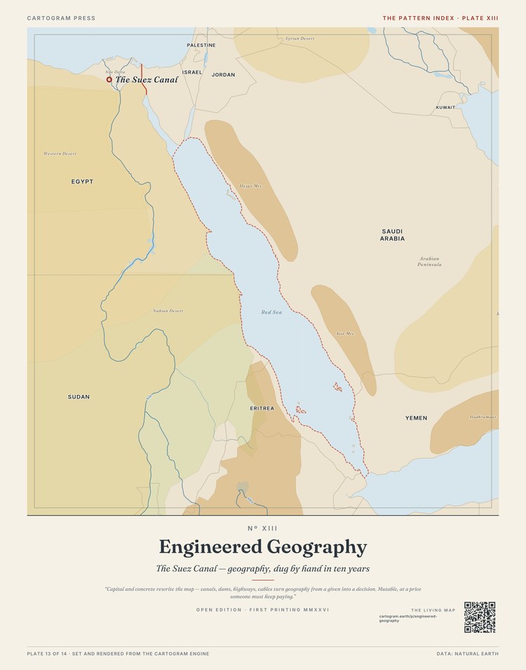 Plate XIII — Engineered Geography